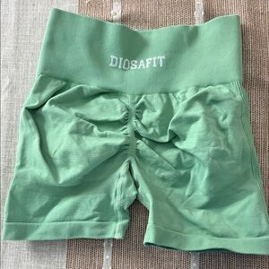 Diosafit Women's Mint Green Bike Shorts